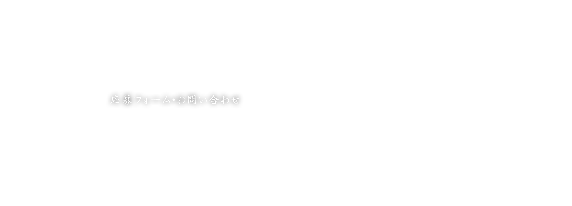 応募フォーム・お問い合わせ